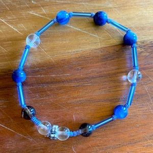 Blue kyanite alignment bracelet for healing and clearing manifest snd be blessed